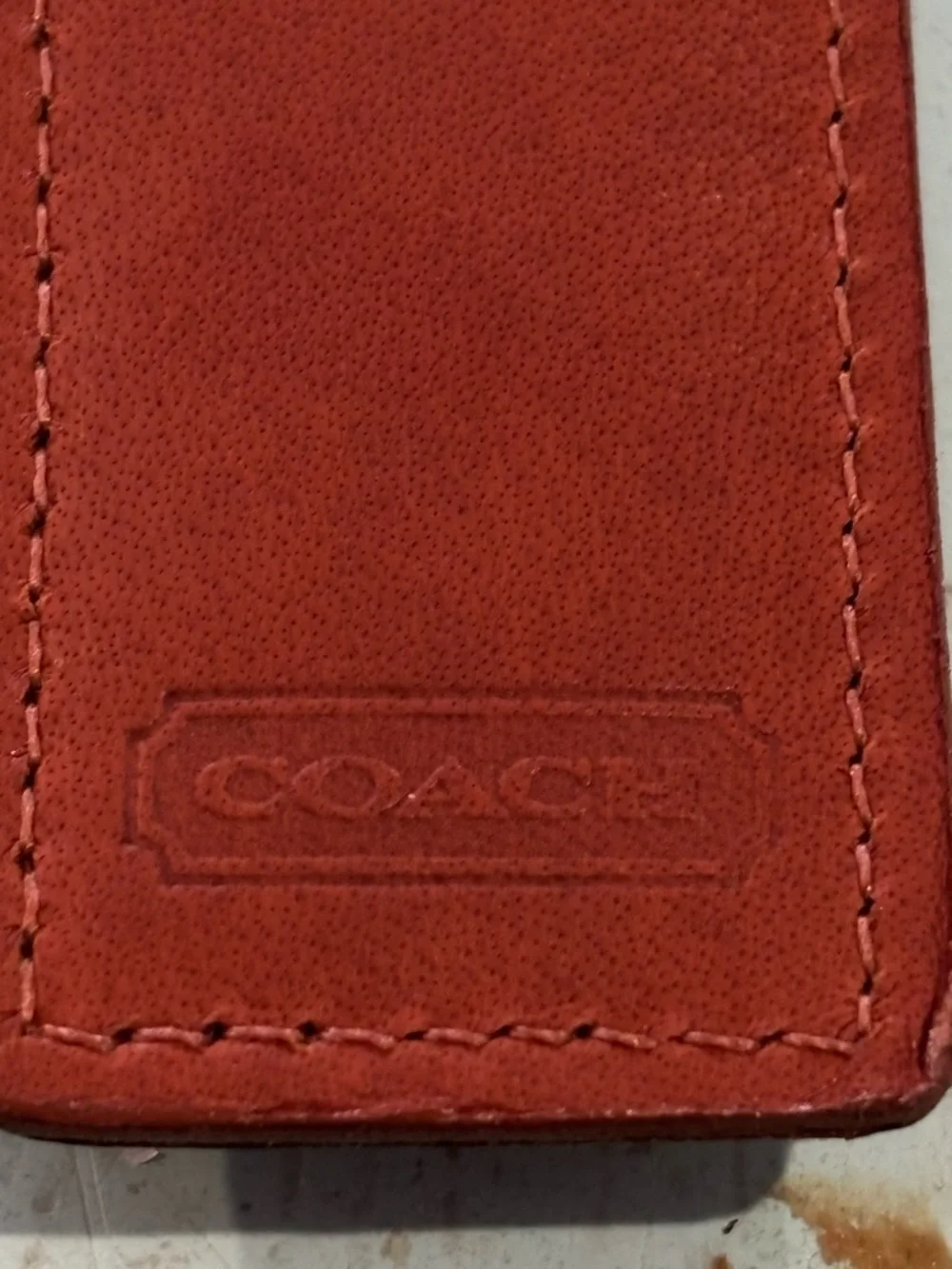 Coach Atlanta 1996 Olympic Centennial Limited Edition Leather Keychain with box - Picture 5 of 7